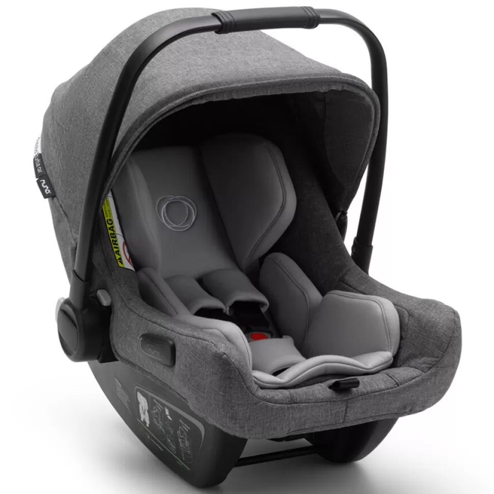 Bugaboo Groupe 0+>Siège Auto Turtle Air by Nuna i-Size Groupe 0+ - Gris