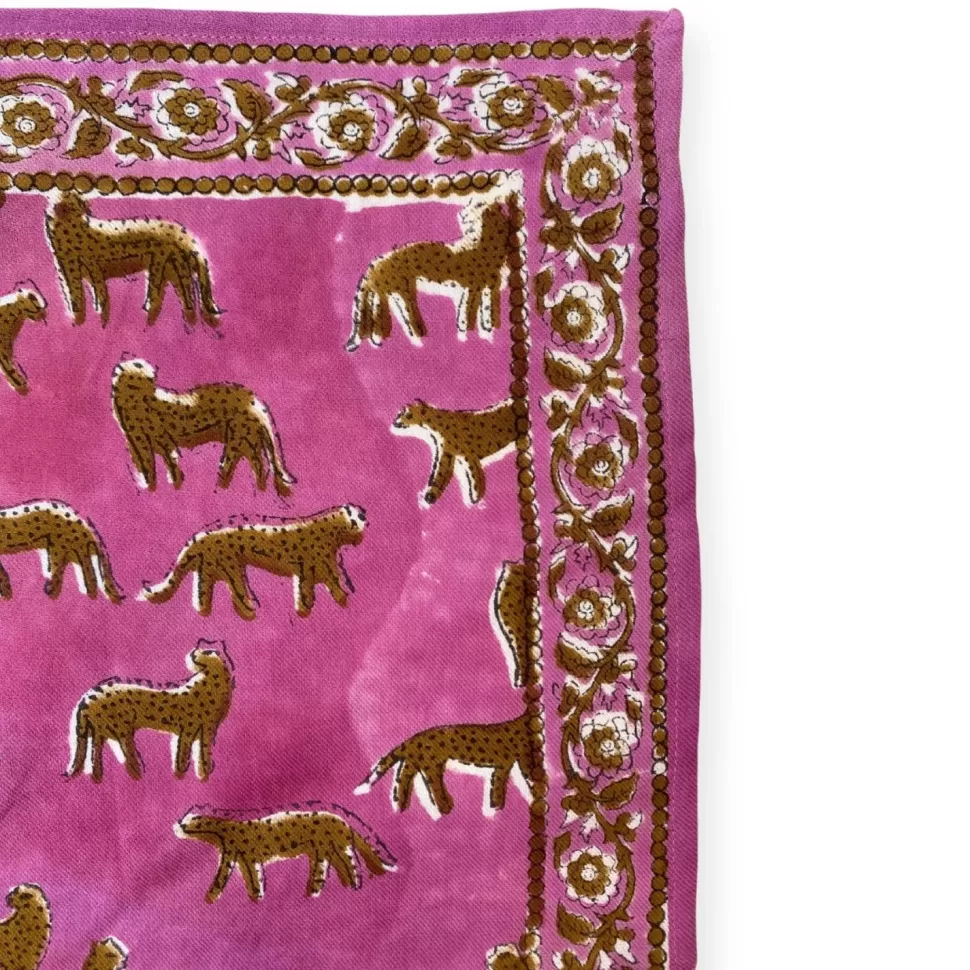 Apaches Accessoires Bébé>Small Foulard Manika Bengale - Fuchsia