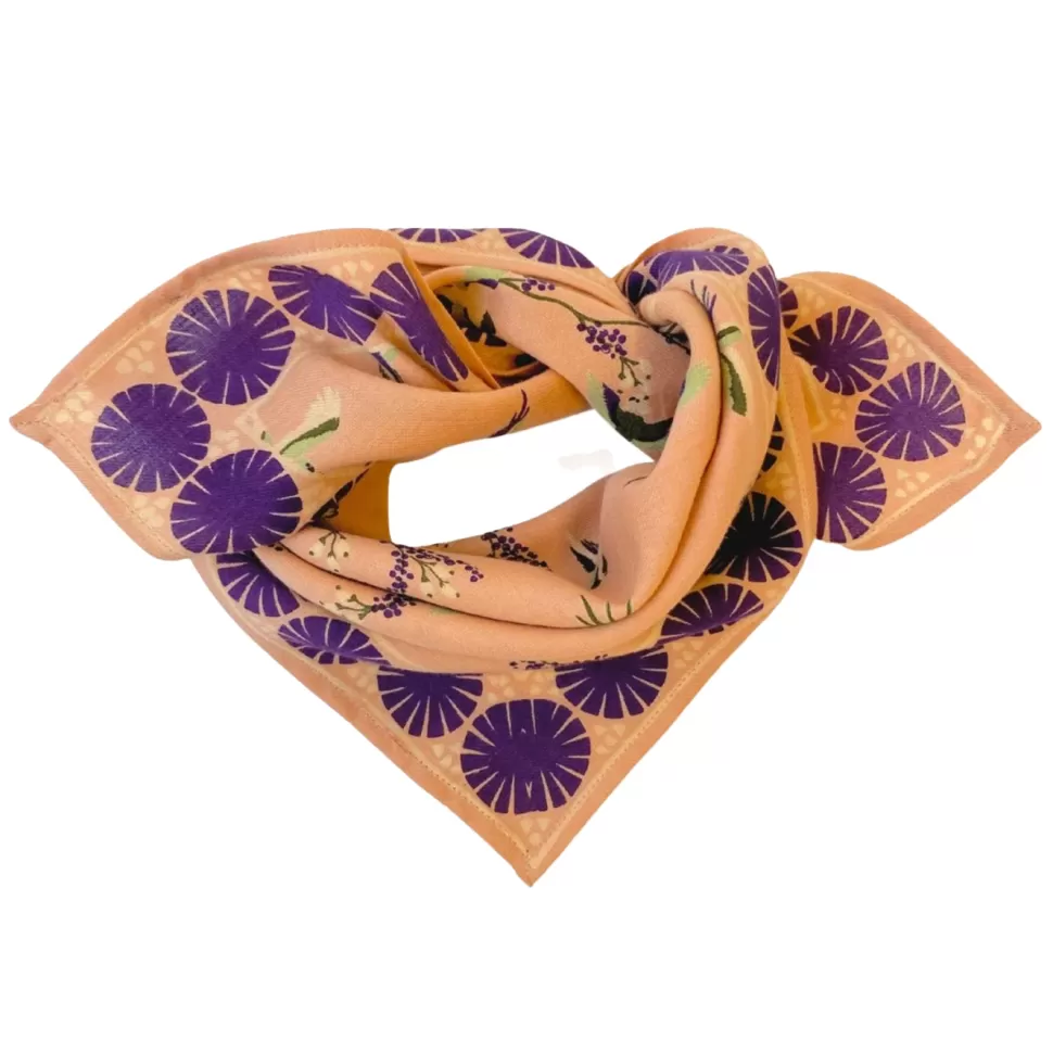 Apaches Accessoires Bébé>Small Foulard Manika Cerisier - Blush
