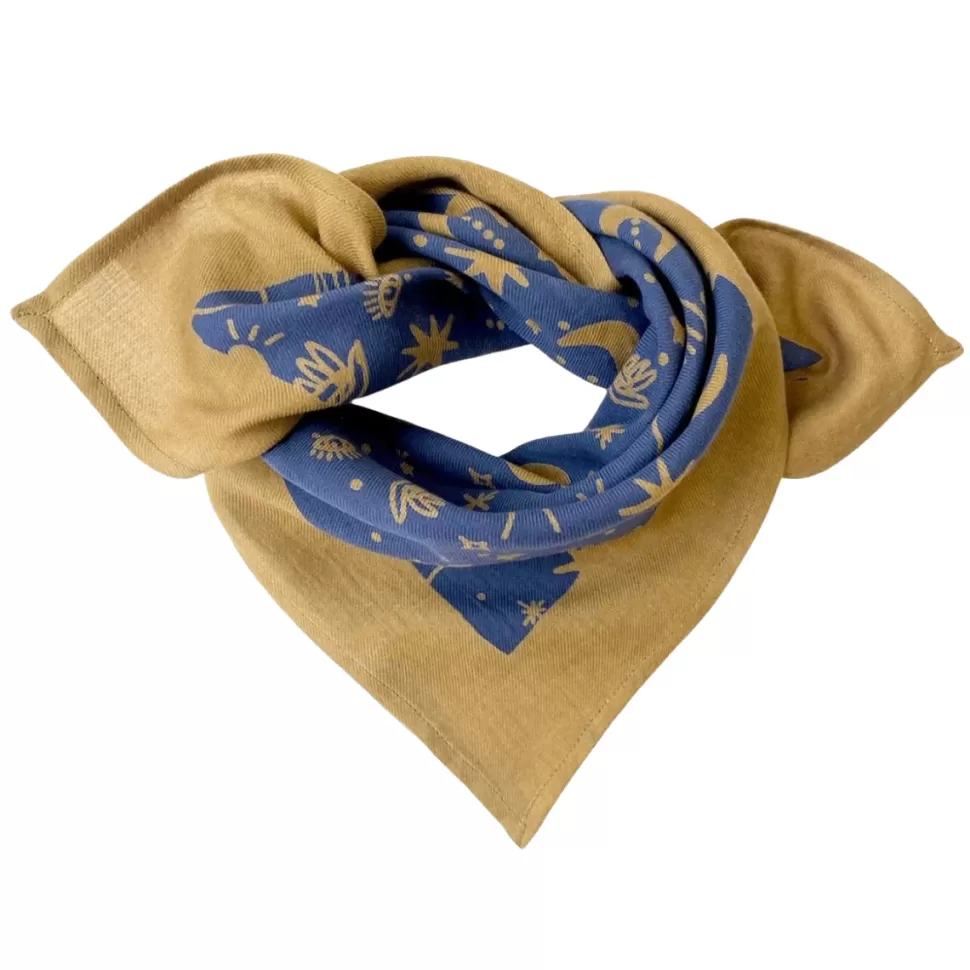 Apaches Accessoires Bébé>Small Foulard Manika Karma - Eclipse