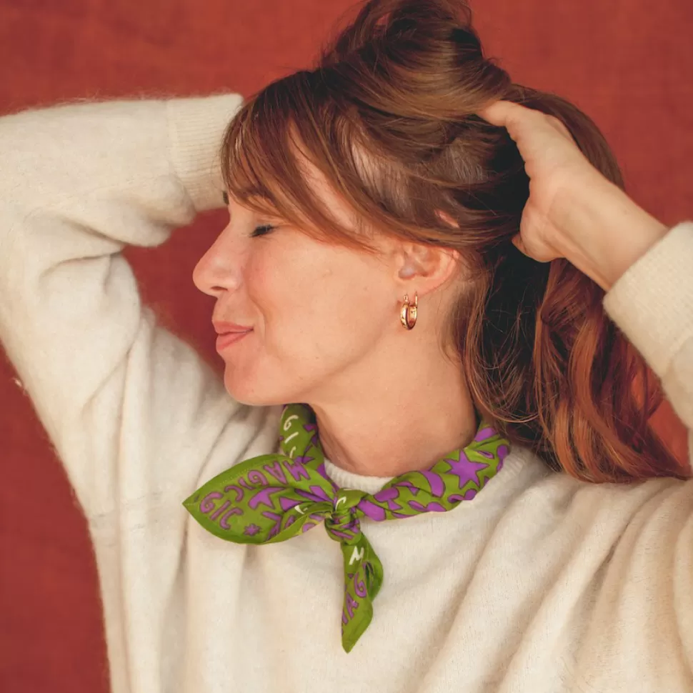 Apaches Accessoires Bébé>Small Foulard Manika Magic - Nature