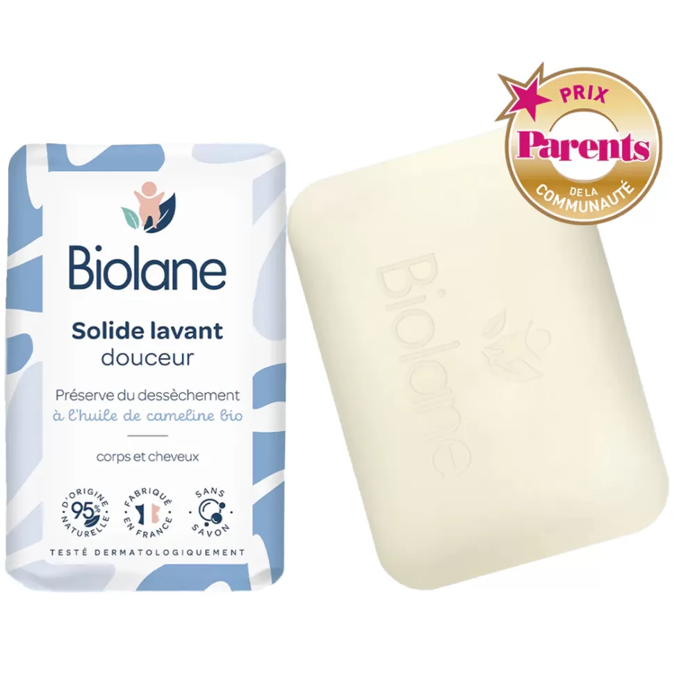 Enfant Biolane Cosmétique Enfant>Solide Lavant Douceur - 75 g