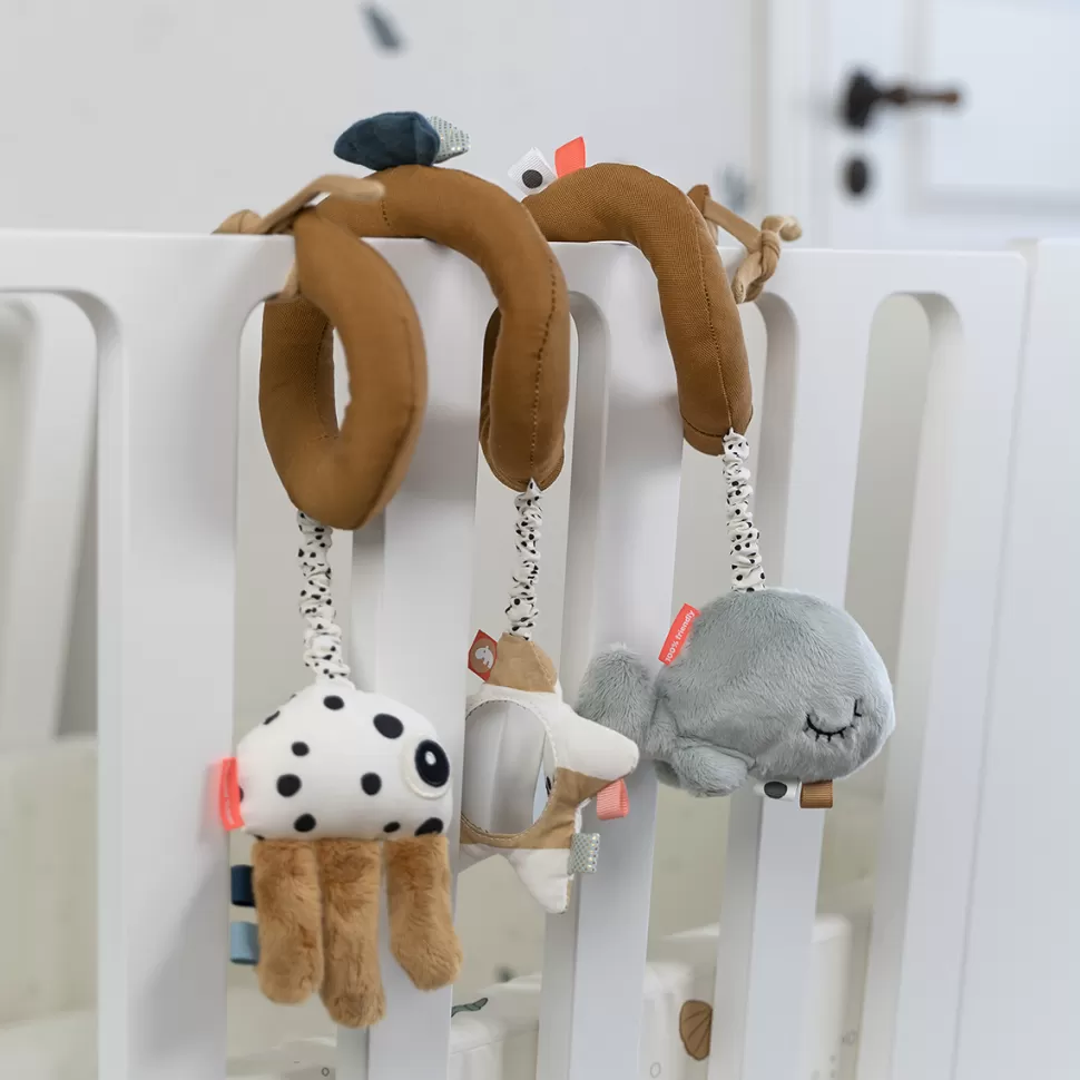 Done by Deer Arche | Accessoires Poussette>Spirale d'Activités - Sea Friends Moutarde