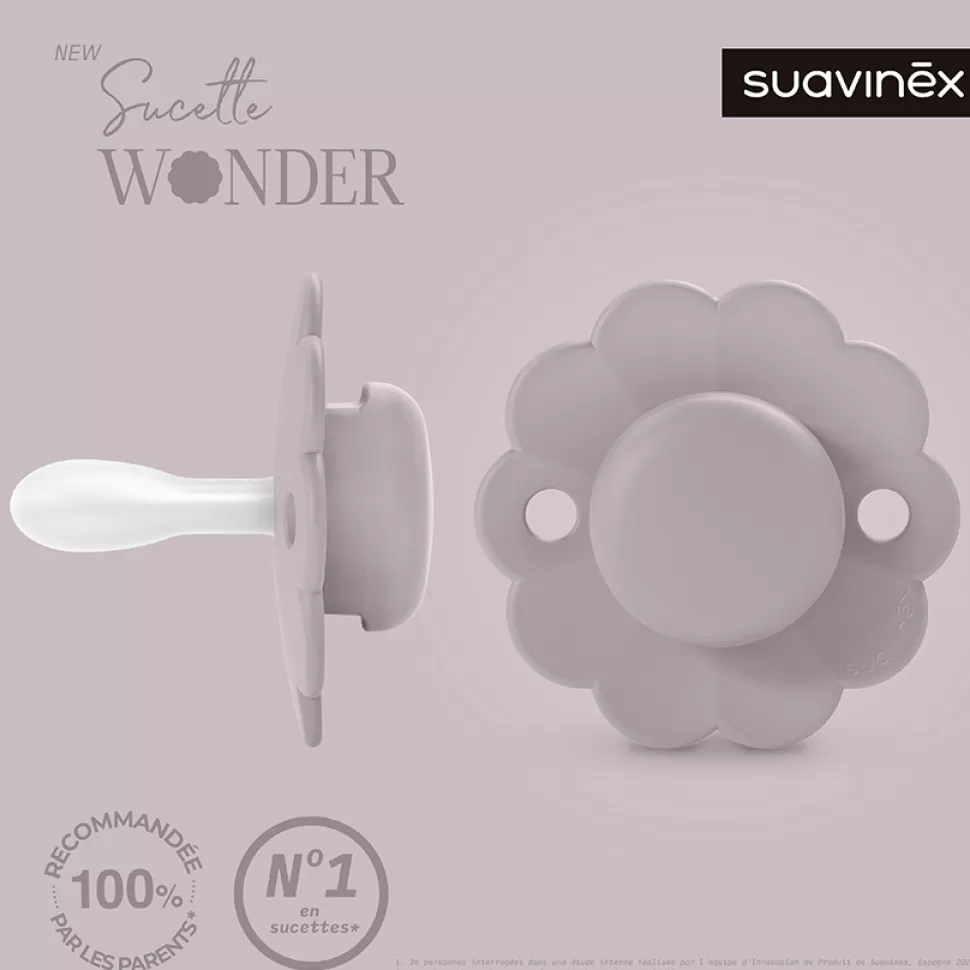 Suavinex Succion>Sucette Réversible SX Pro Wonder Mist Lavander - 6/18 Mois