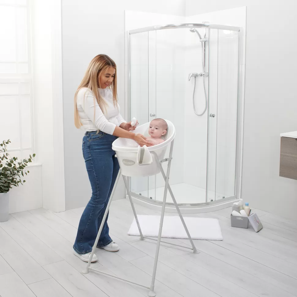 Shnuggle Baignoire>Support Baignoire Pliable - Gris