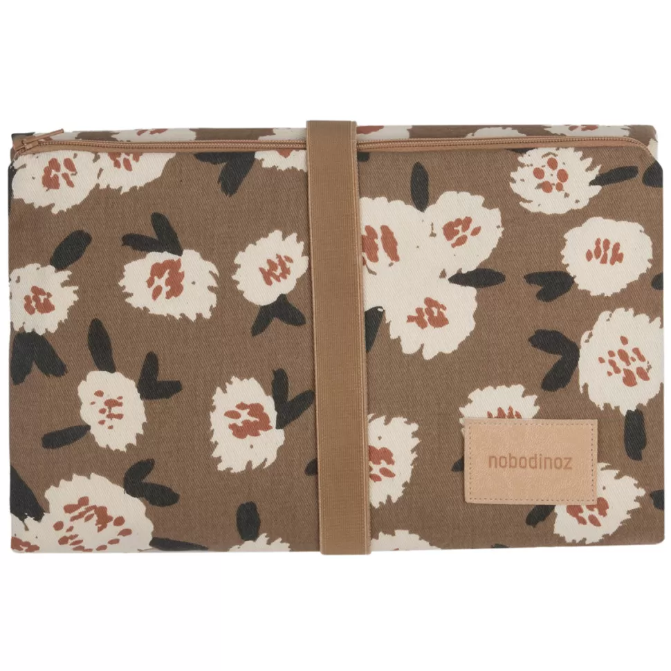 Nobodinoz Matelas Et Housse À Langer>Tapis à Langer Imperméable Hyde Park - Camellia