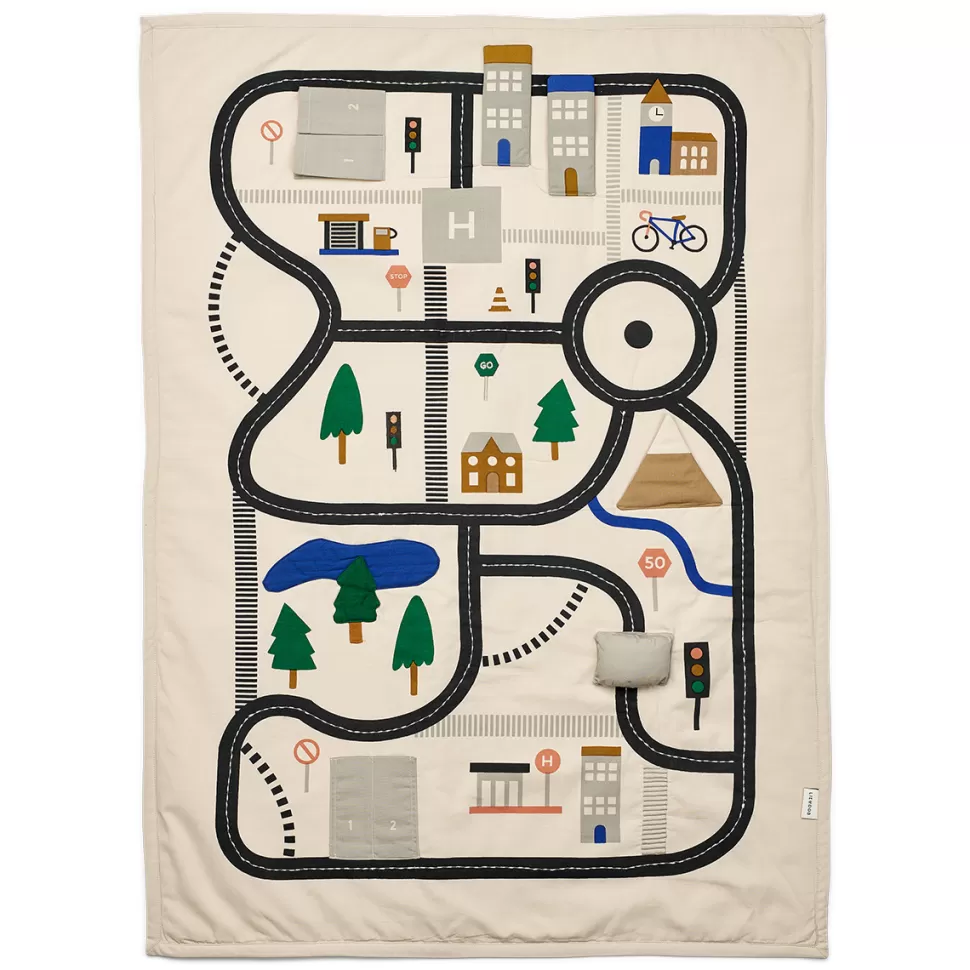 Liewood Tapis D'éveil>Tapis d'Activités Adonna - Road Map Sandy