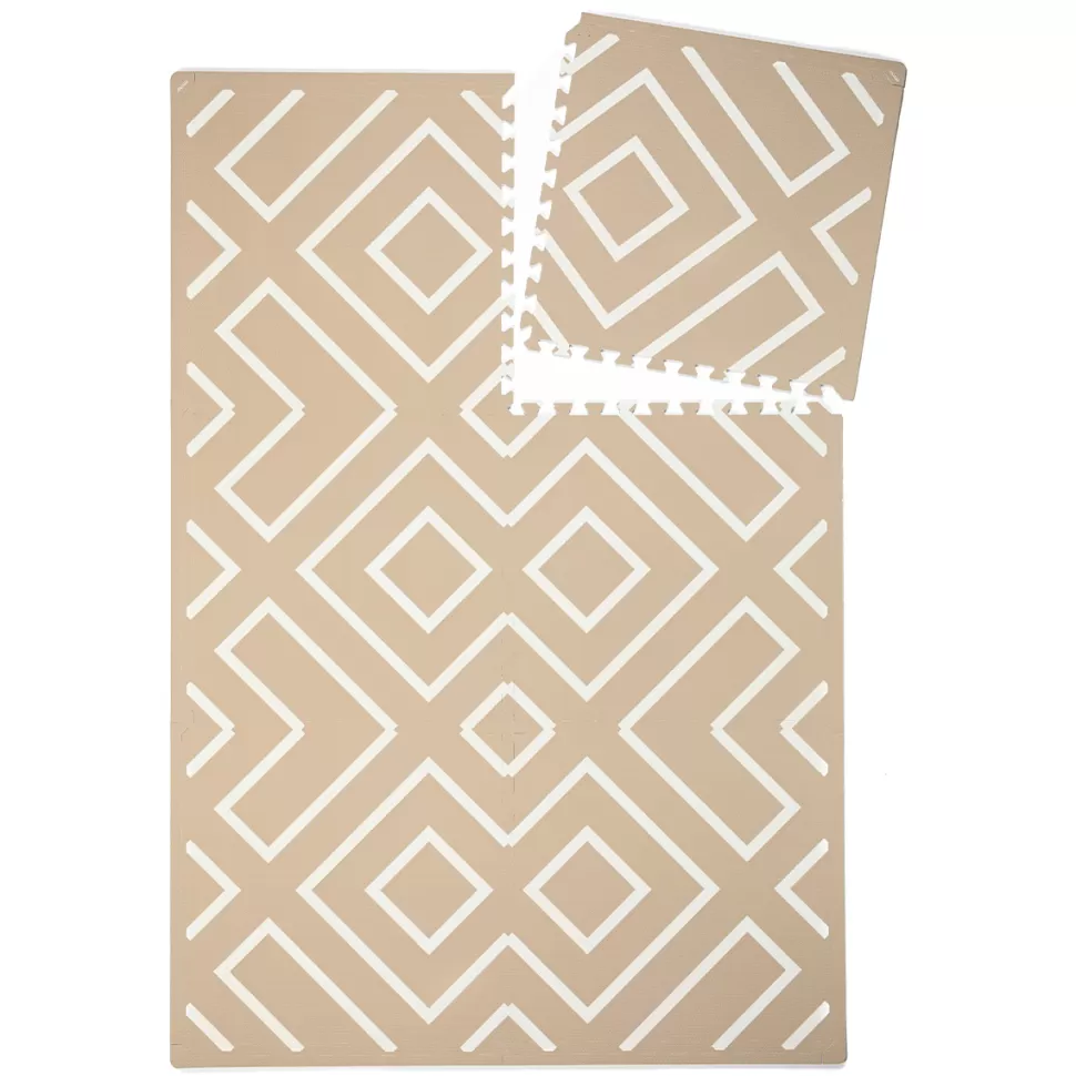 Eeveve Tapis D'éveil>Tapis de Jeux - Modern Blocks Desert Sand