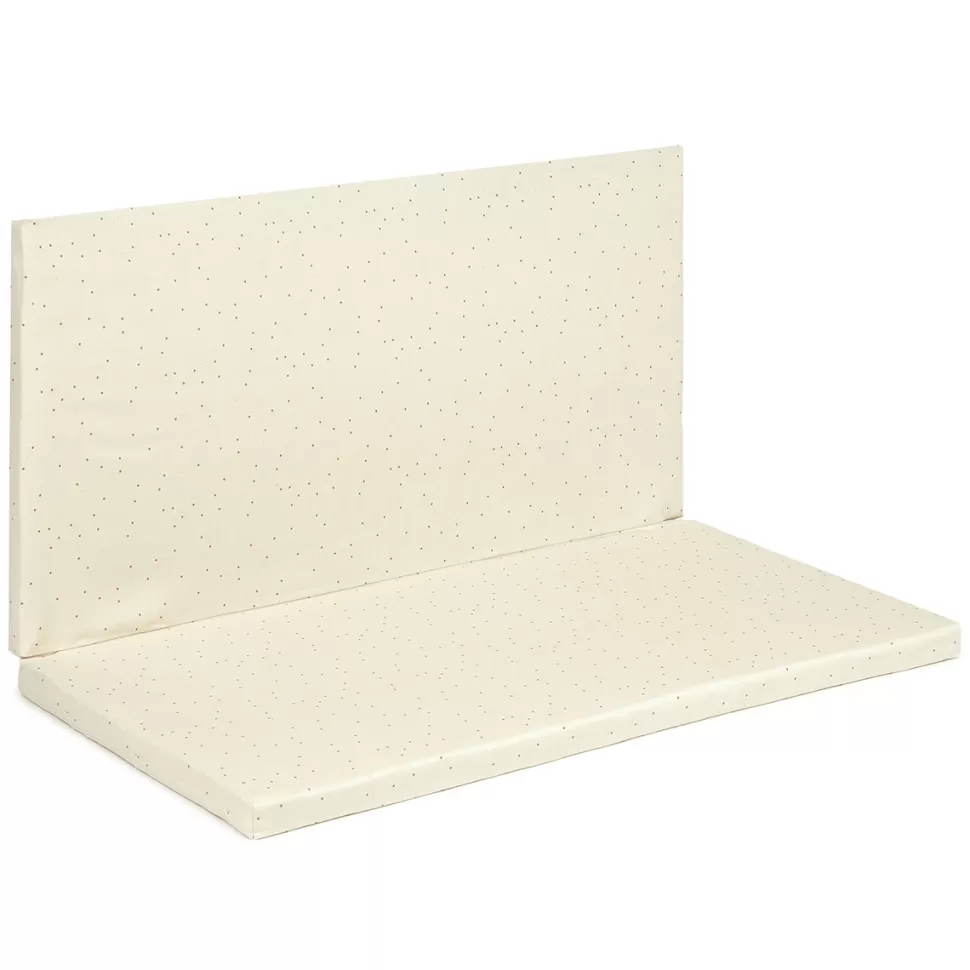 Nobodinoz Tapis D'éveil>Tapis de Jeux Pliable Playground - Natural Honey Sweet Dots