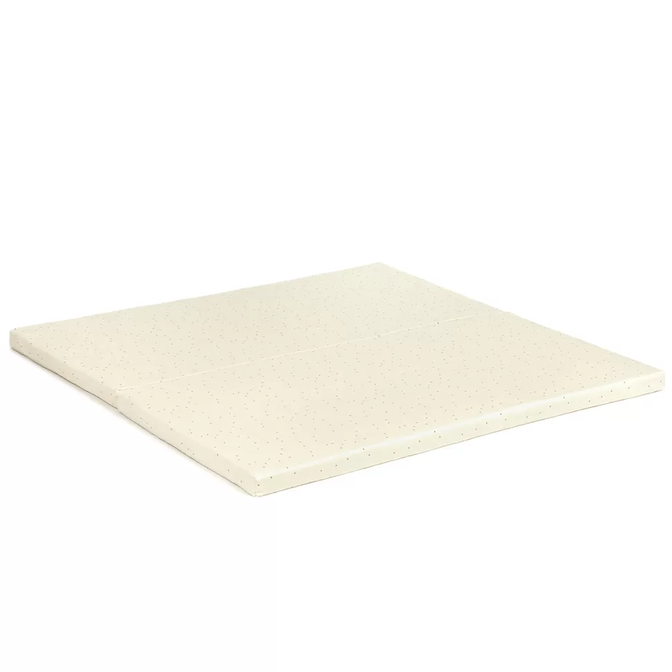 Nobodinoz Tapis D'éveil>Tapis de Jeux Pliable Playground - Natural Honey Sweet Dots