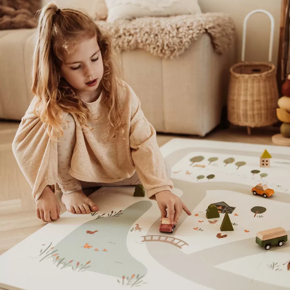 Play&Go Tapis D'éveil>Tapis de Jeux Réversible - Farm