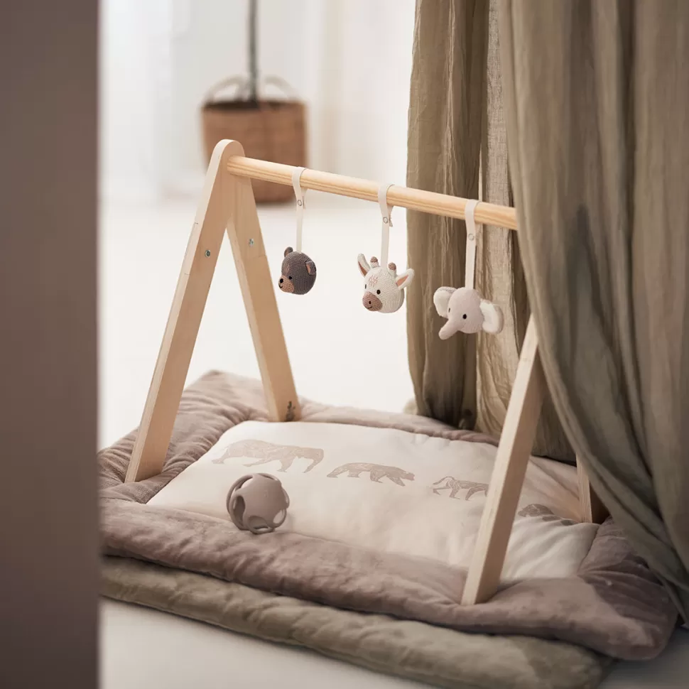 Jollein Meuble Bébé>Tapis de Parc - Animals Nougat