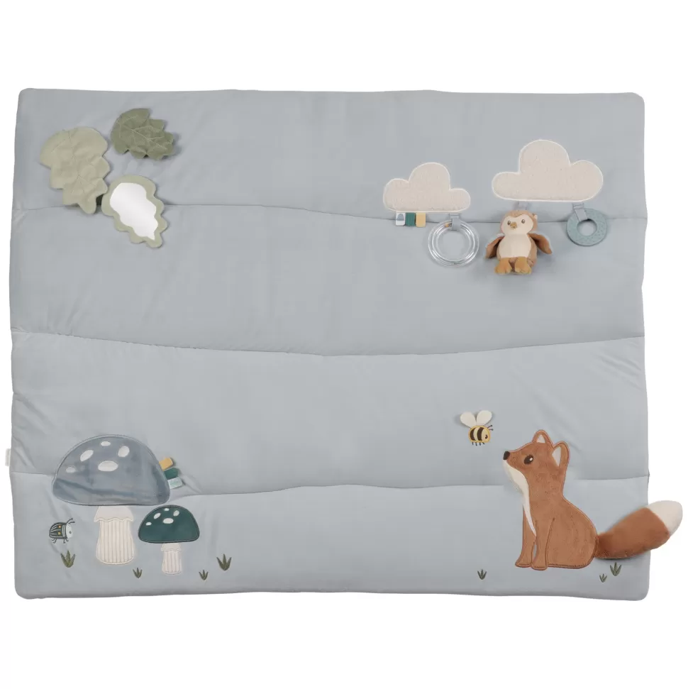 Little Dutch Tapis D'éveil>Tapis de Parc Forest Friends - Bleu