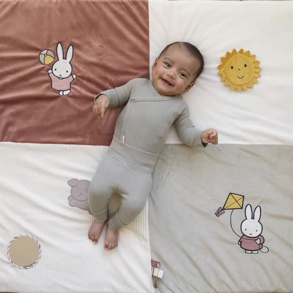 Pioupiou & Merveilles Tapis D'éveil>Tapis de Parc Miffy - Fluffy Rose