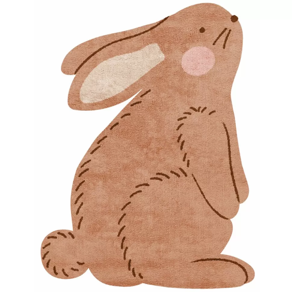 Tapis Petit Décoration>Tapis Lapin - 100 x 120 cm