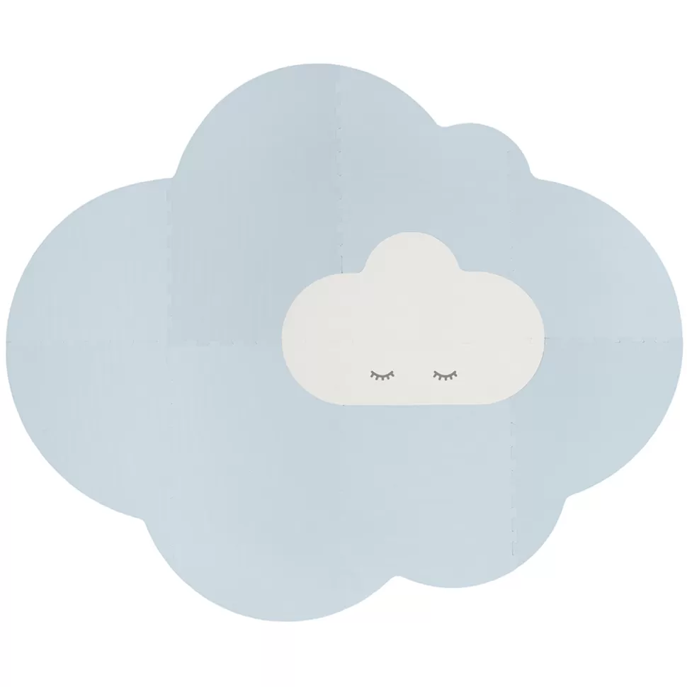 Quutopia Tapis D'éveil>Tapis Nuage Grand Modèle - Bleu Ciel
