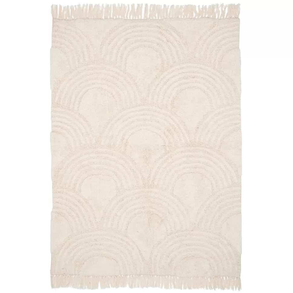 Little Dutch Décoration>Tapis Rainbow Vintage Soft White - 90 x 130 cm