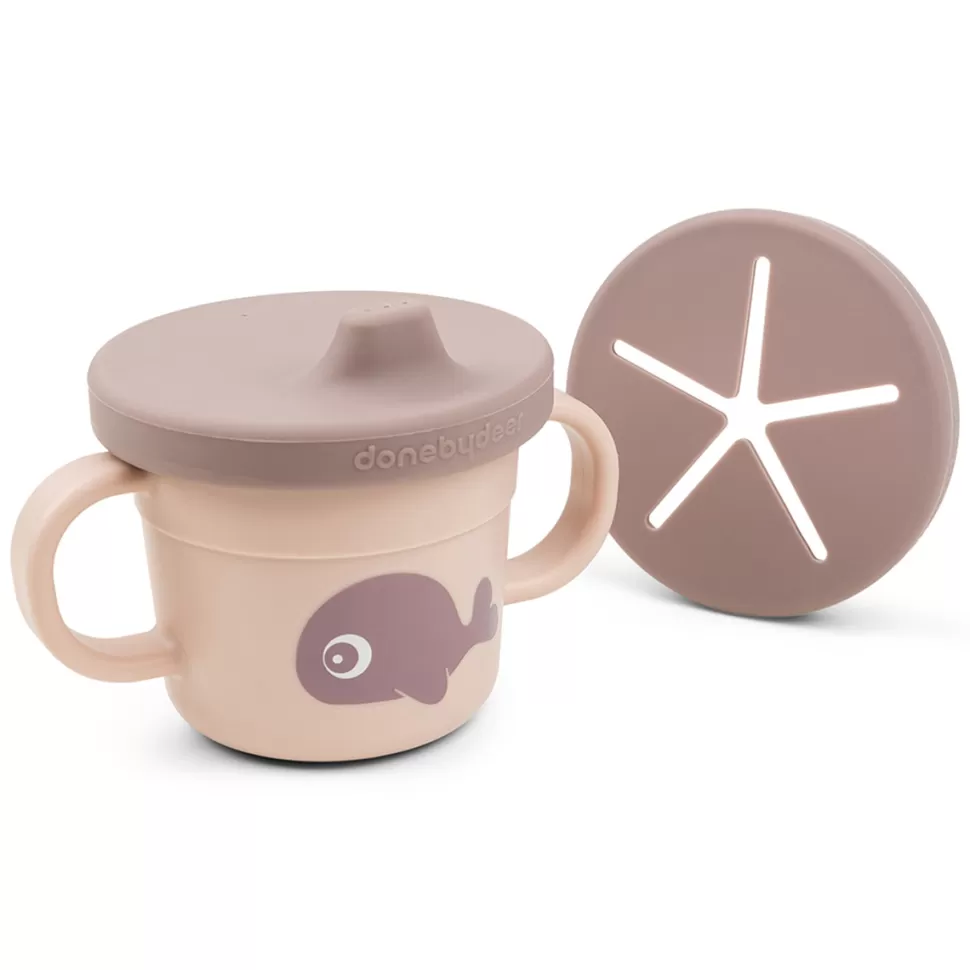 Done by Deer Repas>Tasse d'Apprentissage & Snack Foodie - Wally Rose