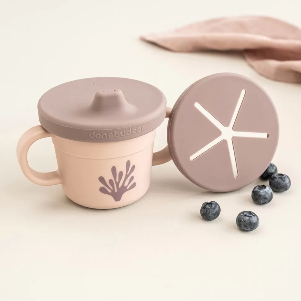 Done by Deer Repas>Tasse d'Apprentissage & Snack Foodie - Wally Rose