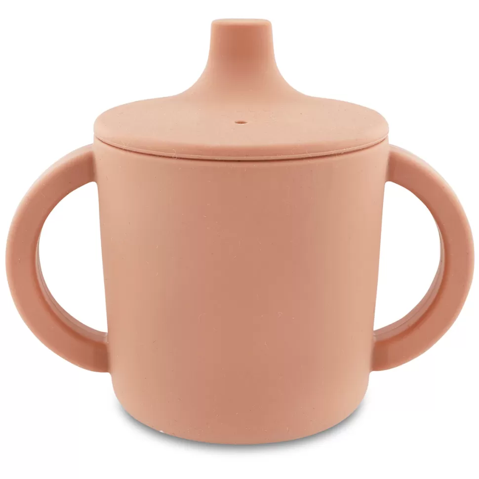 Trixie Baby Repas>Tasse d'Apprentissage en Silicone - Mrs. Cat