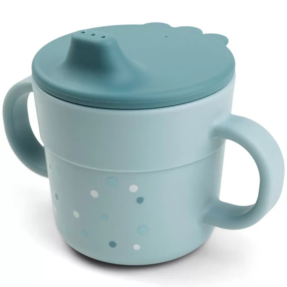 Done by Deer Repas>Tasse d'Apprentissage Foodie Happy Dots Bleu - 215 ml