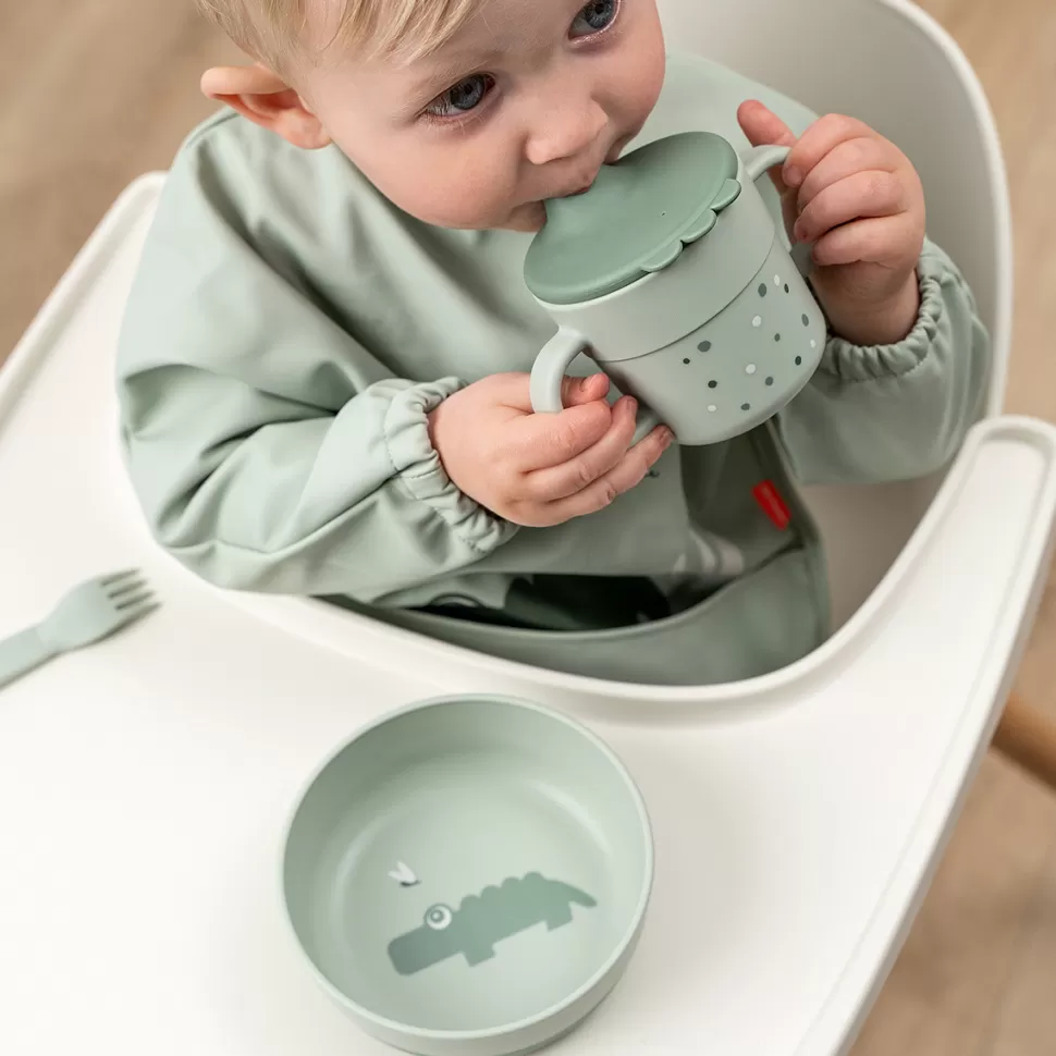 Done by Deer Repas>Tasse d'Apprentissage Foodie Happy Dots Vert - 215 ml