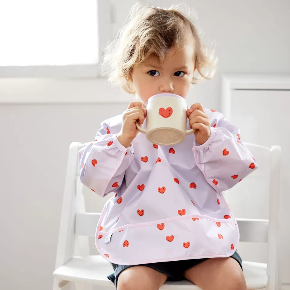 LÄSSIG Repas>Tasse d'Apprentissage Happy Rascals Coeur - 150 ml