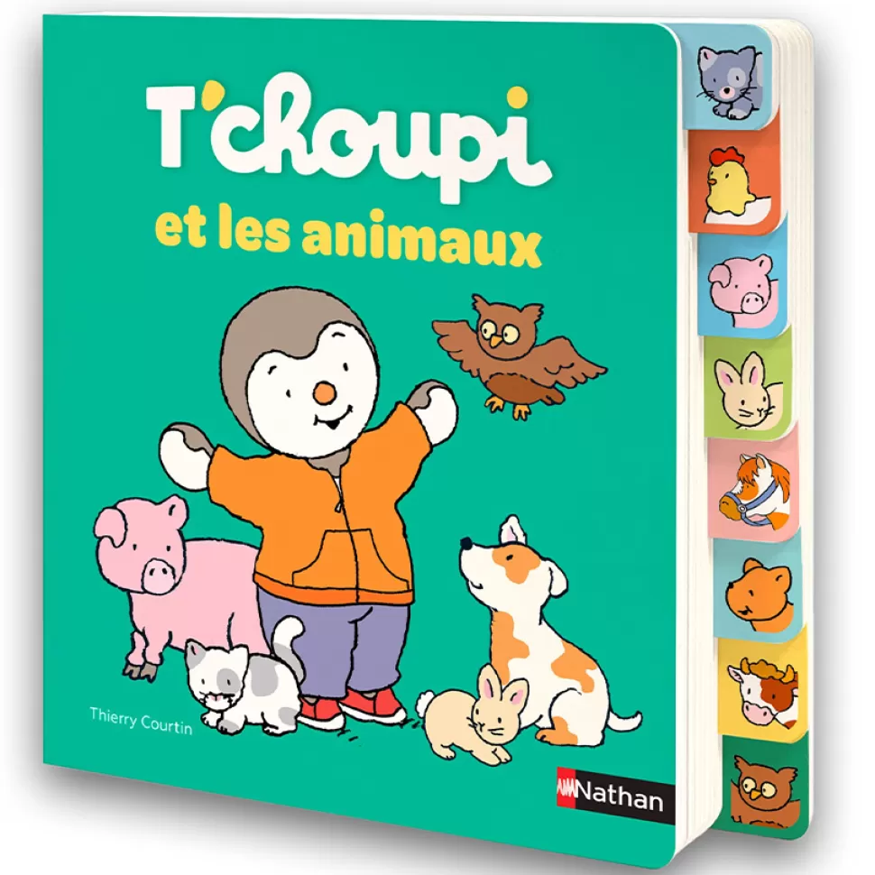 Nathan Editions Livres>T'choupi et les Animaux