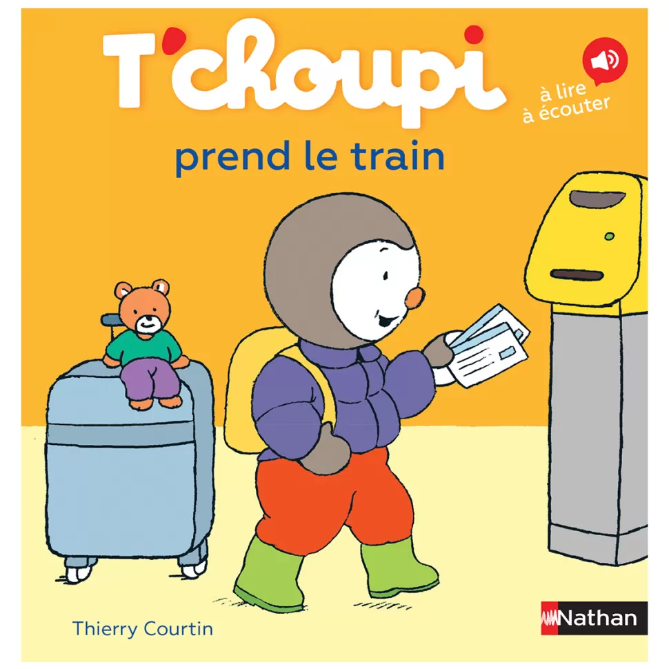Nathan Editions Livres>T'choupi Prend le Train