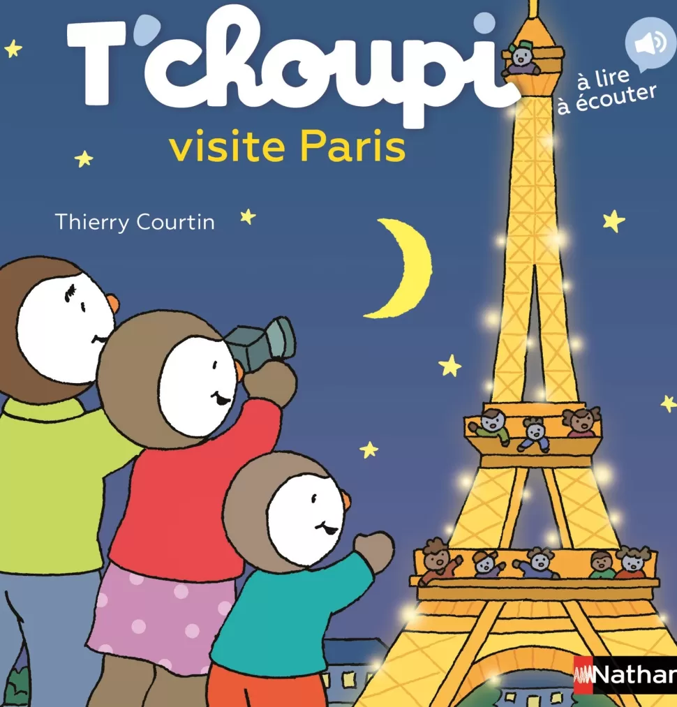 Nathan Editions Livres>T'choupi Visite Paris