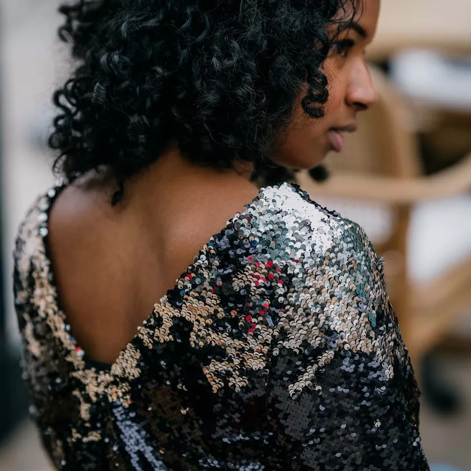 You&Milk Parents>Top Sequins d'Allaitement Night Fev'her Mama All The Mamas - XS