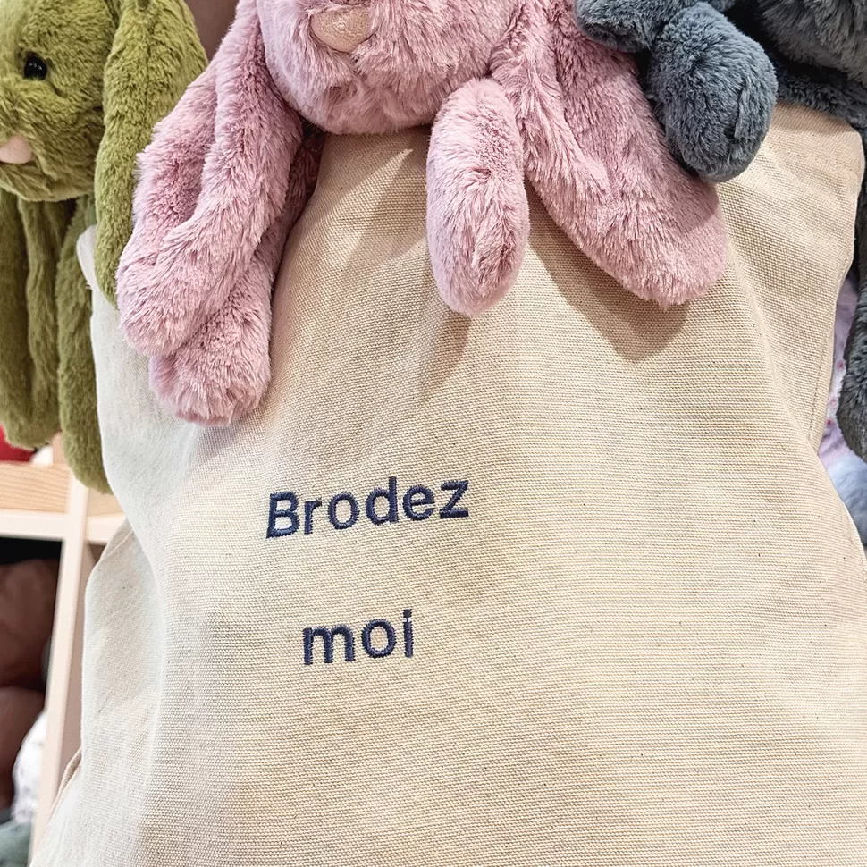 Enfant L'Armoire de Bébé Bagagerie Enfant>Tote Bag à Broder