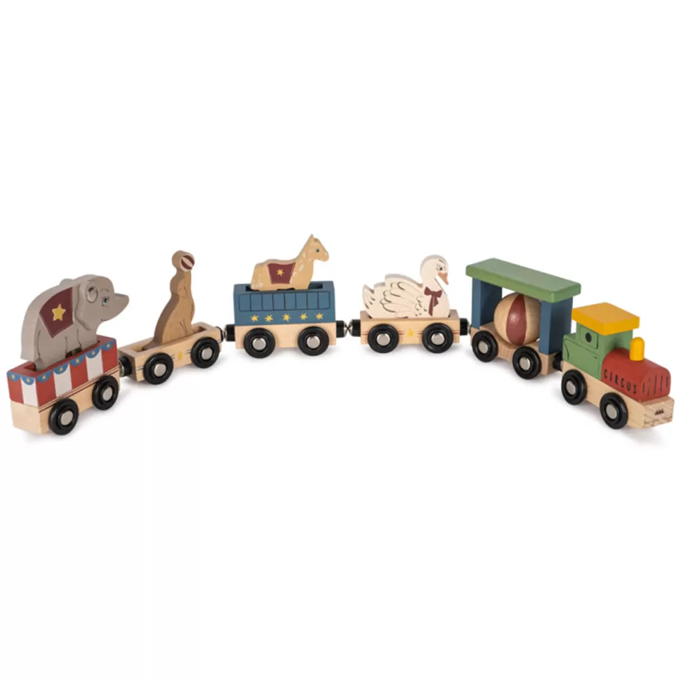 Konges Sløjd Mes Premiers Jouets>Train en Bois Animaux