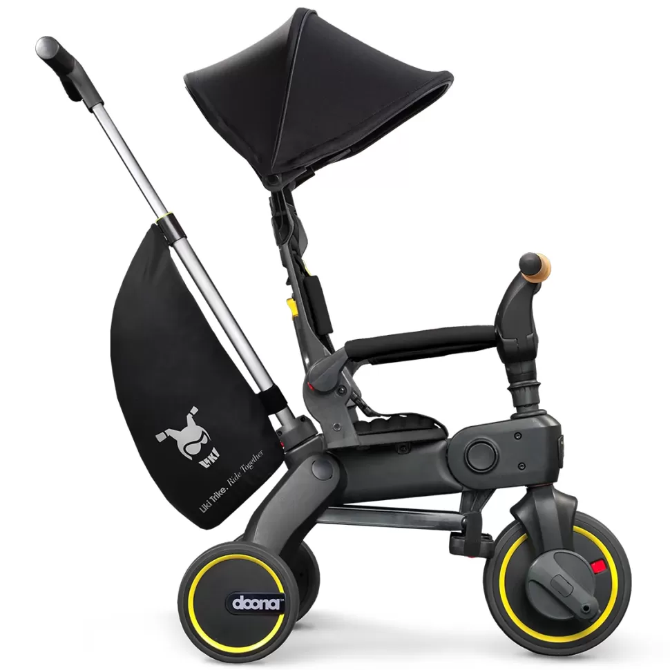 Doona Trotteur & Porteur>Tricycle Evolutif Compact Liki Trike S5 - Nitro Black
