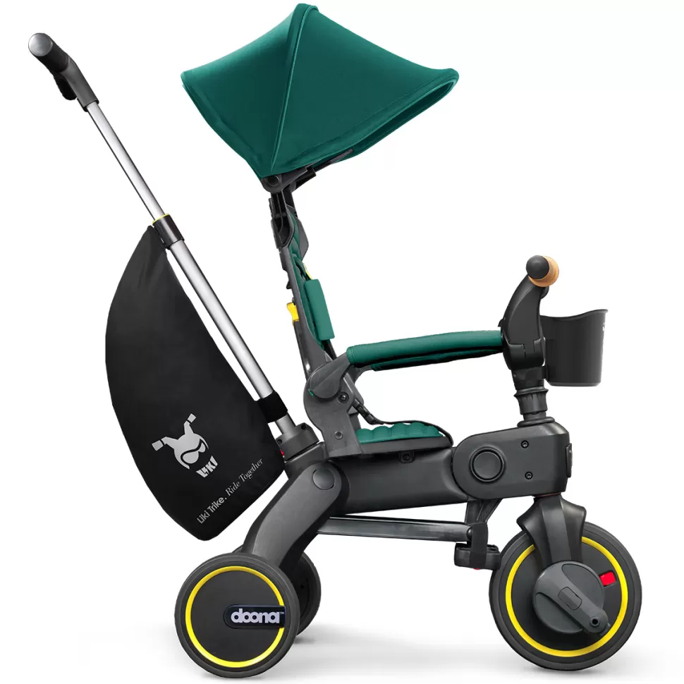 Doona Trotteur & Porteur>Tricycle Evolutif Compact Liki Trike S5 - Racing Green