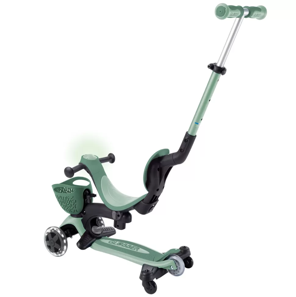Globber Trotteur & Porteur>Trottinette Evolutive Go Up Baby 360 Lights - Sauge