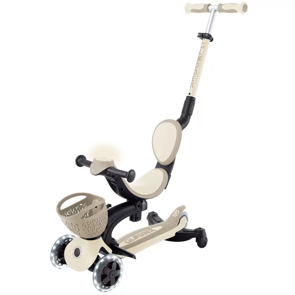 Globber Trotteur & Porteur>Trottinette Evolutive Go Up Baby 360 Lights - Taupe