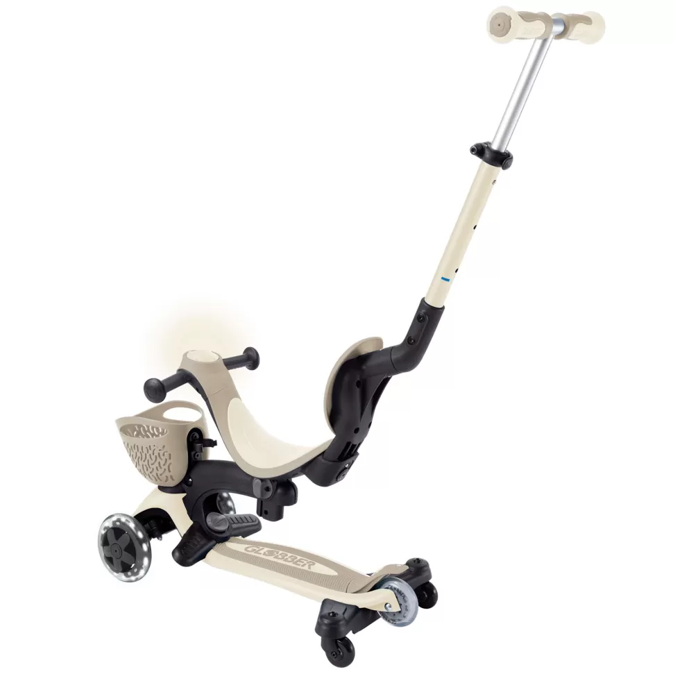 Globber Trotteur & Porteur>Trottinette Evolutive Go Up Baby 360 Lights - Taupe