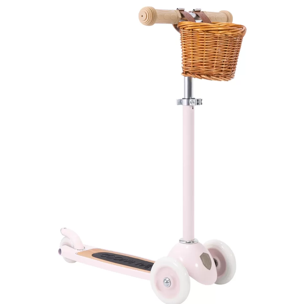 Banwood Trotteur & Porteur>Trottinette Scooter - Rose Pale