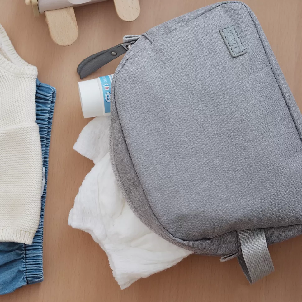 BÉABA Textile>Trousse de Toilette - Heather Grey