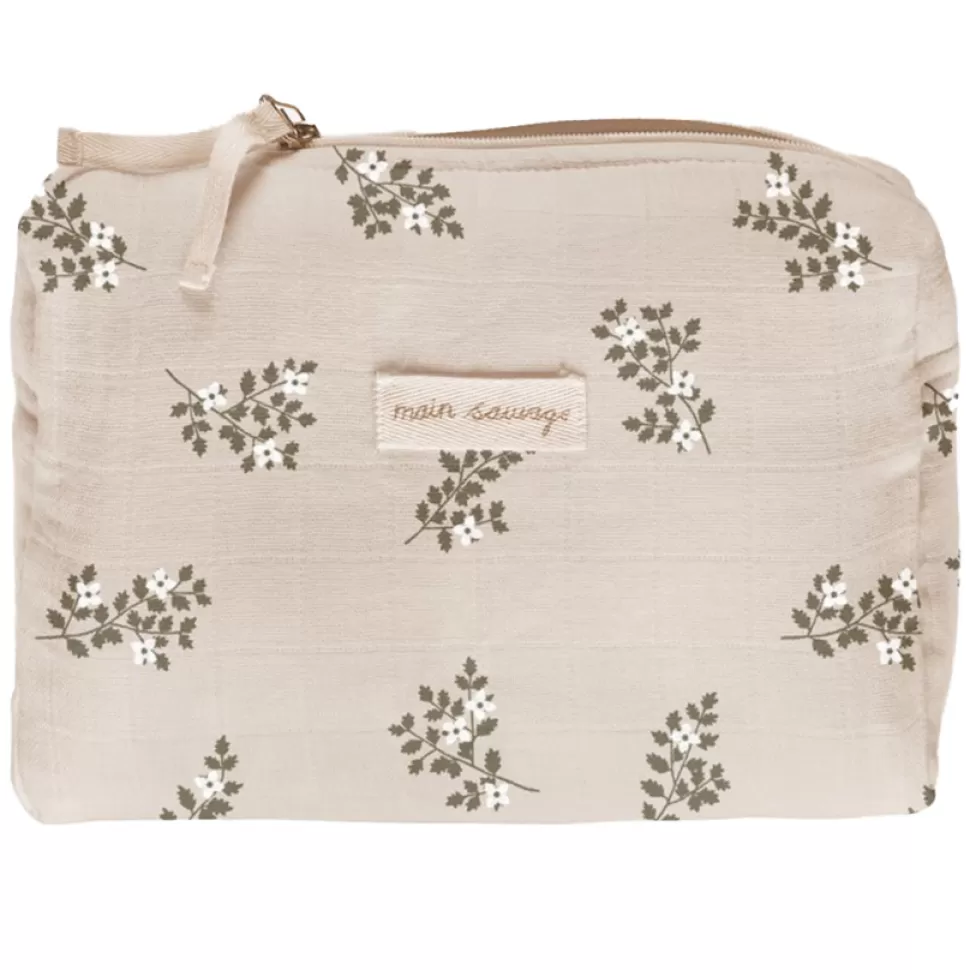 Main Sauvage Textile>Trousse de Toilette - Holly Flowers
