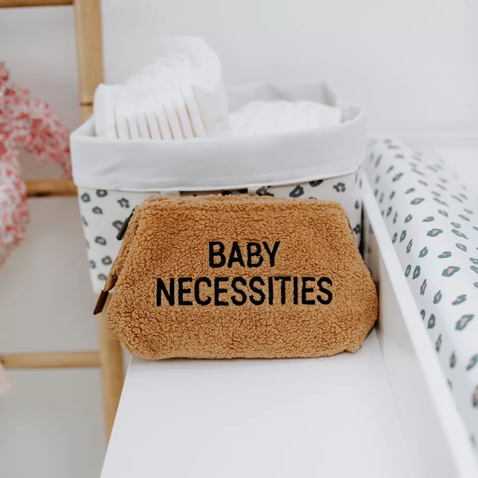 Childhome Textile>Trousse de Toilette Baby Necessities - Teddy Beige