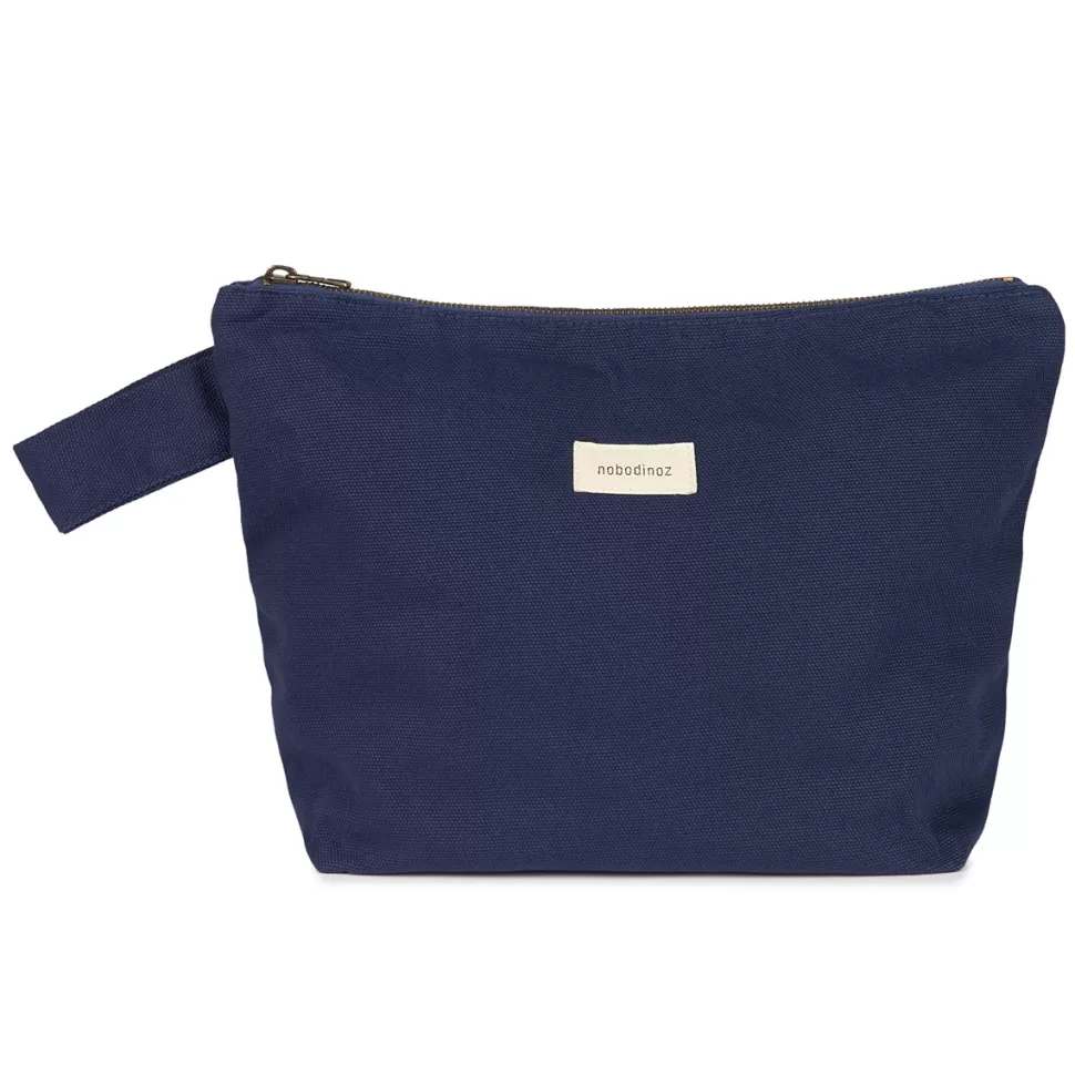 Nobodinoz Textile>Trousse de Toilette Paris-Tokyo - Cobalt