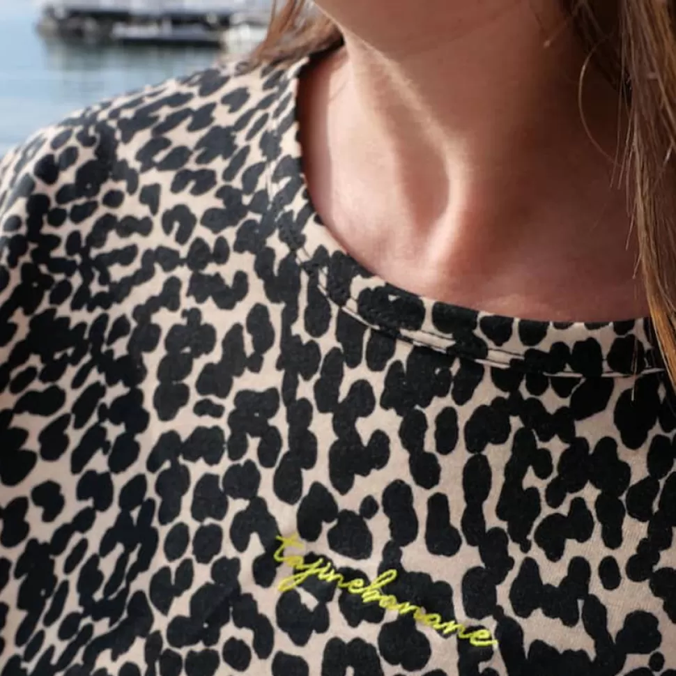 Tajinebanane Parents>T-shirt d'Allaitement Lait'opard - XS