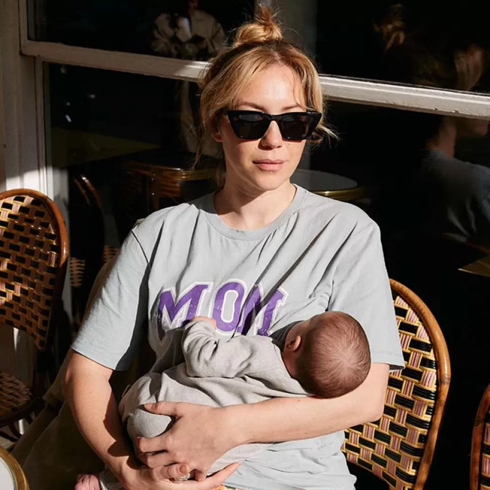 Tajinebanane Parents>T-shirt d'Allaitement MOM - XXL