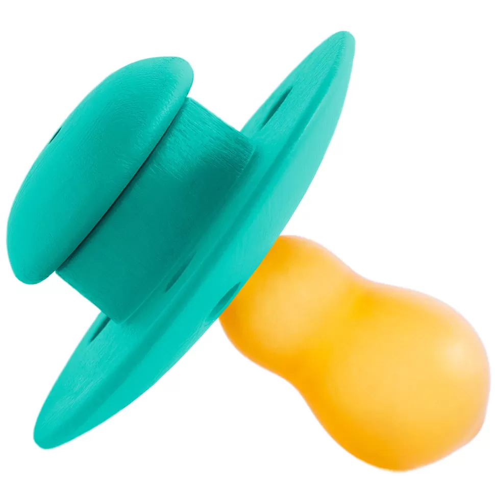 Totote Succion>Tétine Ronde Colorfull Vert d'Eau - 6/18 Mois