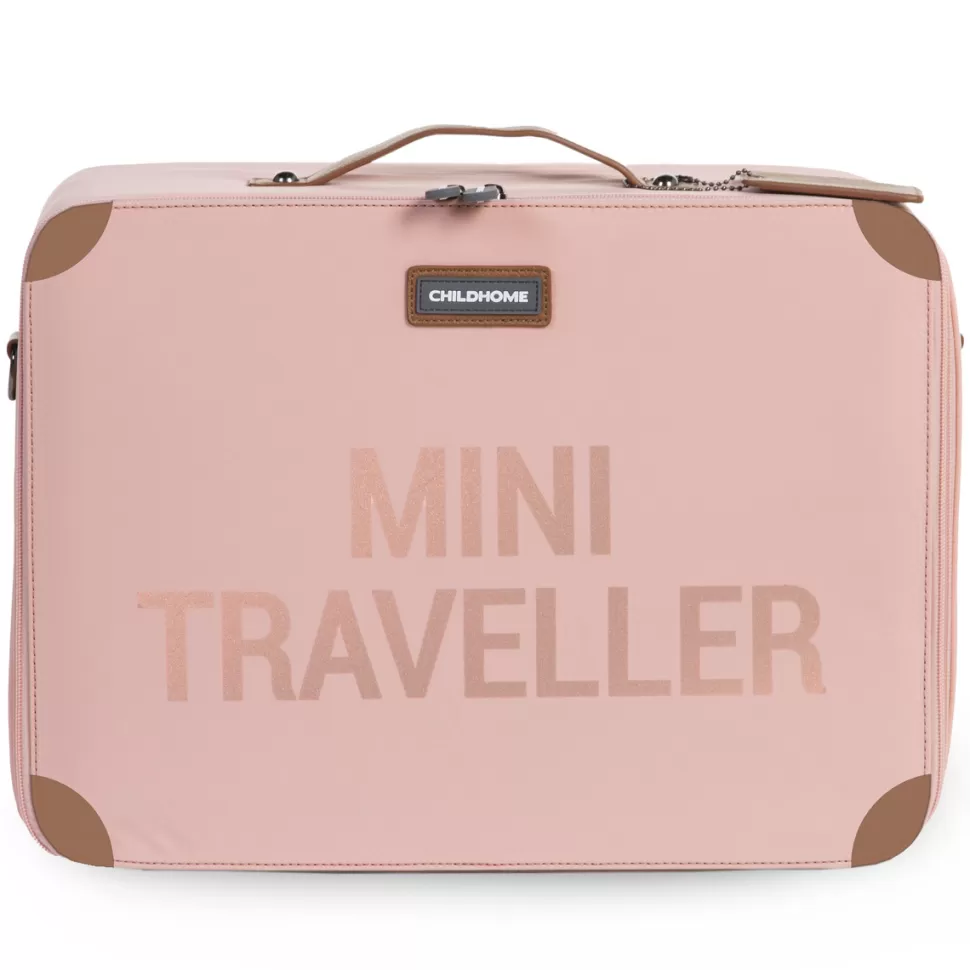 Enfant Childhome Bagagerie Enfant>Valise Mini Traveller - Rose et Cuivre
