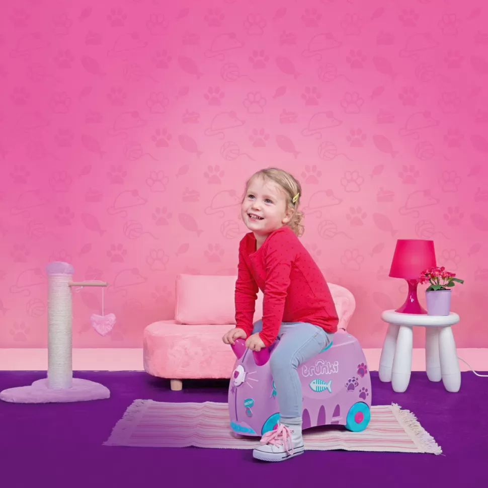 Enfant Trunki Bagagerie Enfant>Valise Ride-on - Chat Cassie