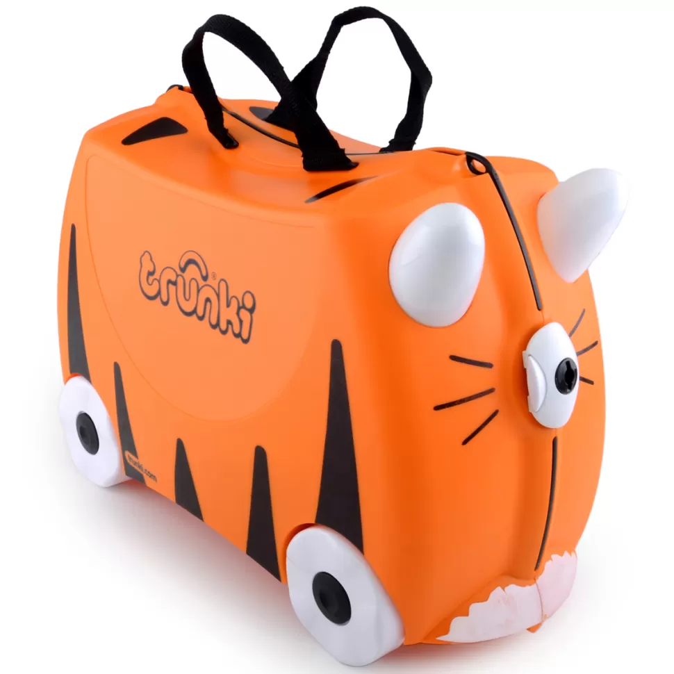 Enfant Trunki Bagagerie Enfant>Valise Ride-on - Tigre Tipu