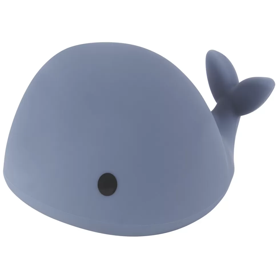 Flow Veilleuse & Luminaire>Veilleuse Baleine Moby - Bleu Nuit